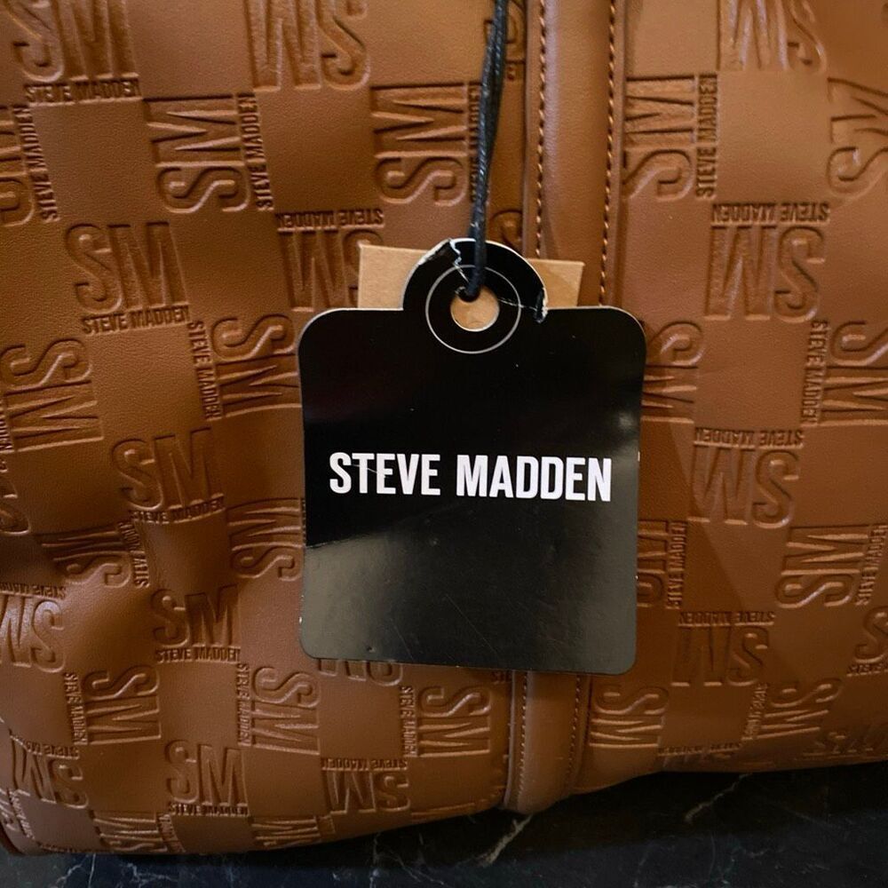Steve Madden Weekender Duffle Bag WT200800 10x14x21" NWT - Picture 12 of 13